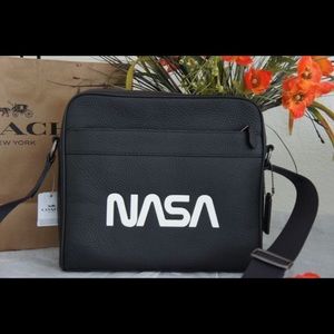 NASA x Coach Messenger Bag